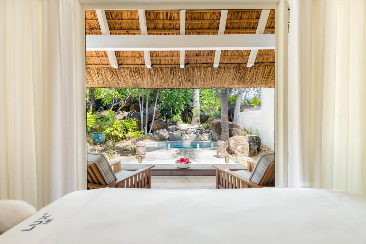 Lux* Grand Gaube Resort & Villas Luaran gambar View from a bedroom