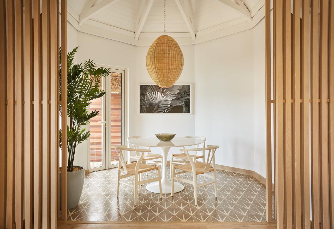 Lux* Grand Gaube Resort & Villas Luaran gambar Dining room